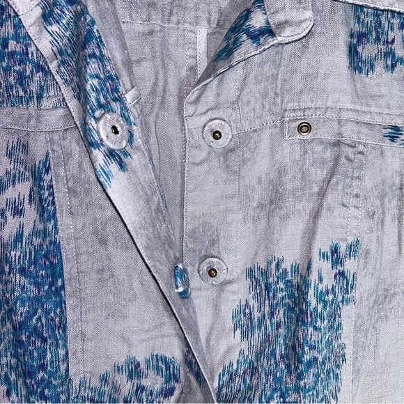 Coldwater Creek 100% Linen Jacket - Size 10 - Picture 7 of 8